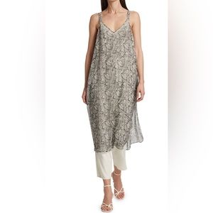 🆕 NWT NIC + ZOE Women’s Forage Jumpsuit Black & Cream Fine feather design SZ Lg